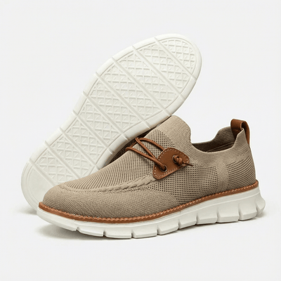 Aldrin Comfort - Lightweight & Non - Slip Loafers (Olive Drift) - Comfort Fit