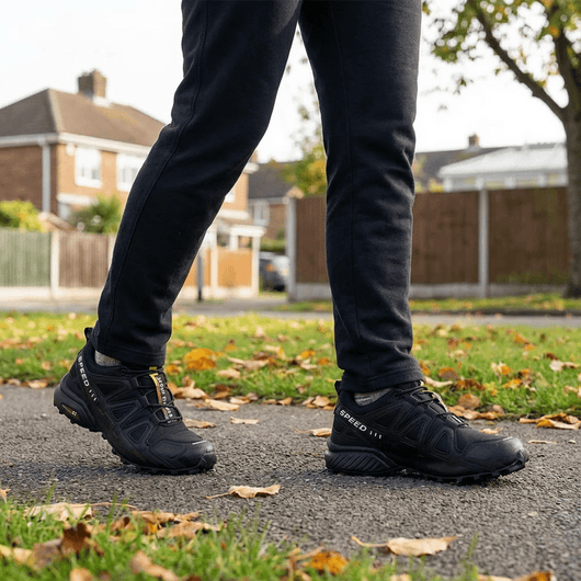 Corvalis Balance - Stability & Non - Slip Support Shoes (Black) - Comfort Fit