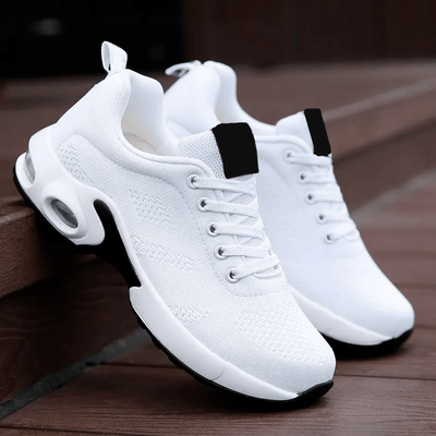 Kinova Flex - Ergonomic & Supportive Non - slip Shoes (White) - Comfort Fit