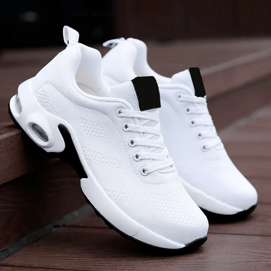 Kinova Flex - Ergonomic & Supportive Non - slip Shoes (White) - Comfort Fit