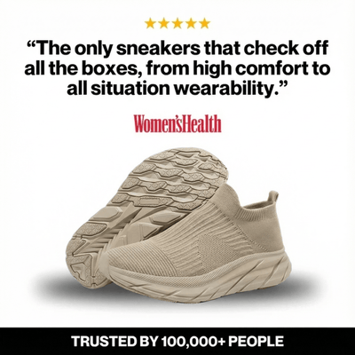 Luna Stride - Ergonomic Slip - On Comfort Shoes - Comfort Fit