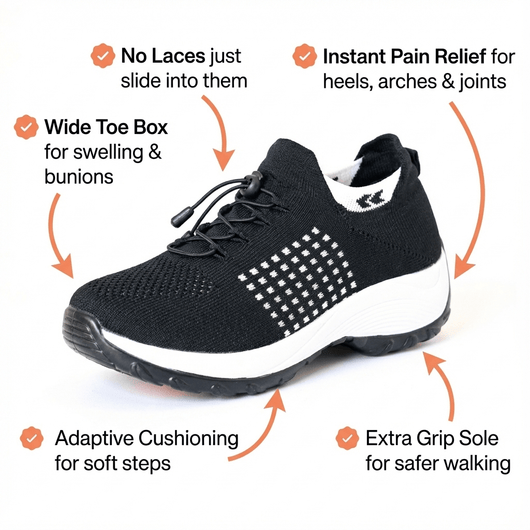 Nova Pro - Ortho Stretch Cushion Shoes (BOGO) - Comfort Fit