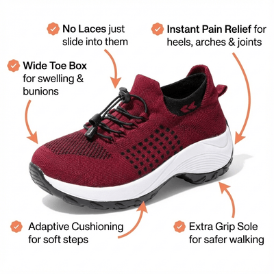 Nova Pro - Ortho Stretch Cushion Shoes (BOGO) - Comfort Fit