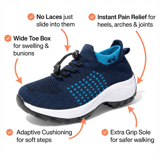 Nova Pro - Ortho Stretch Cushion Shoes (BOGO) - Comfort Fit