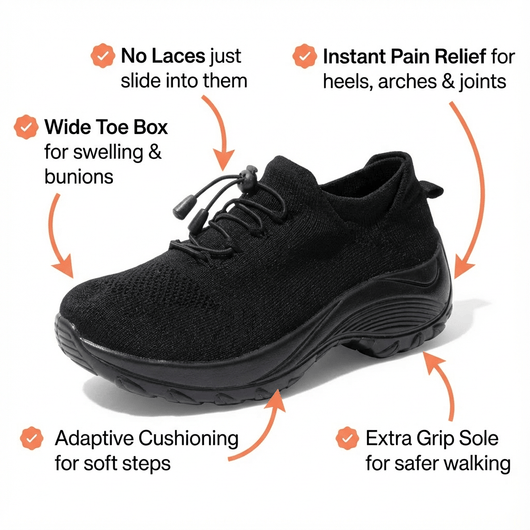 Nova Pro - Ortho Stretch Cushion Shoes (BOGO) - Comfort Fit