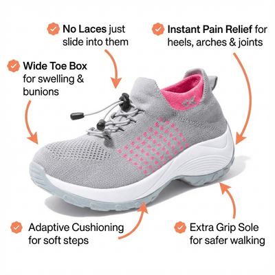 Nova Pro - Ortho Stretch Cushion Shoes (BOGO) - Comfort Fit