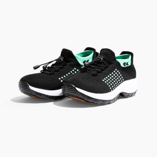Ortho Stretch Cushion Shoes - Black Sky Blue (BOGO)