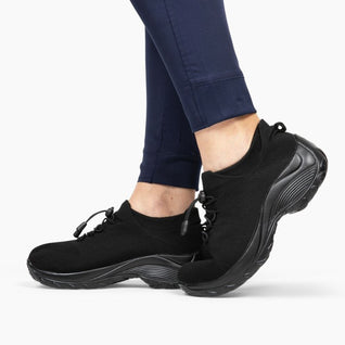 Ortho Stretch Cushion Shoes - Midnight Black (BOGO)