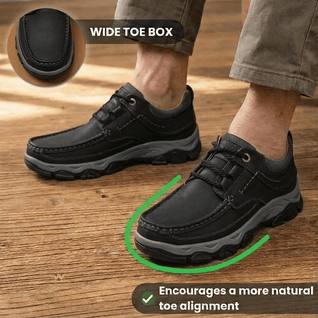 The Martin - Wide Toe Box Comfort Shoe