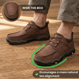 The Martin - Wide Toe Box Comfort Shoe