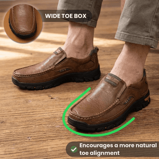 The Milan Lux - Wide Fit & Stretch Shoe