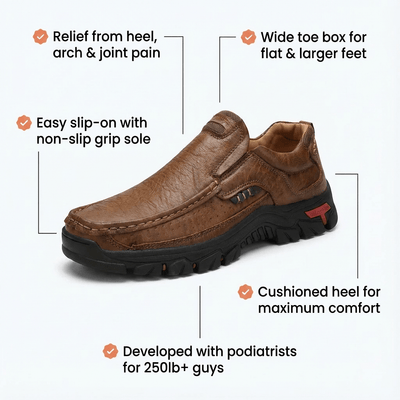 The Milan Lux - Wide Fit & Stretch Shoe - Comfort Fit