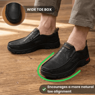 The Milan Lux - Wide Fit & Stretch Shoe