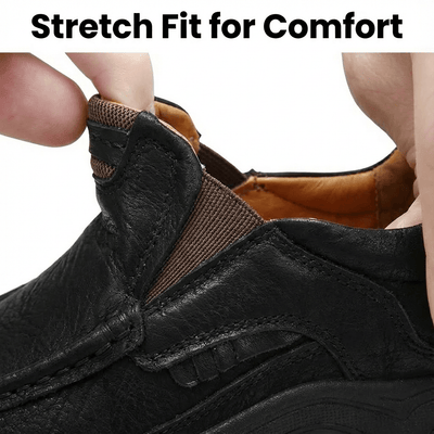 The Milan Lux - Wide Fit & Stretch Shoe - Comfort Fit