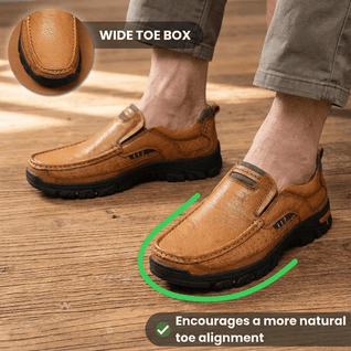 The Milan Lux - Wide Fit & Stretch Shoe